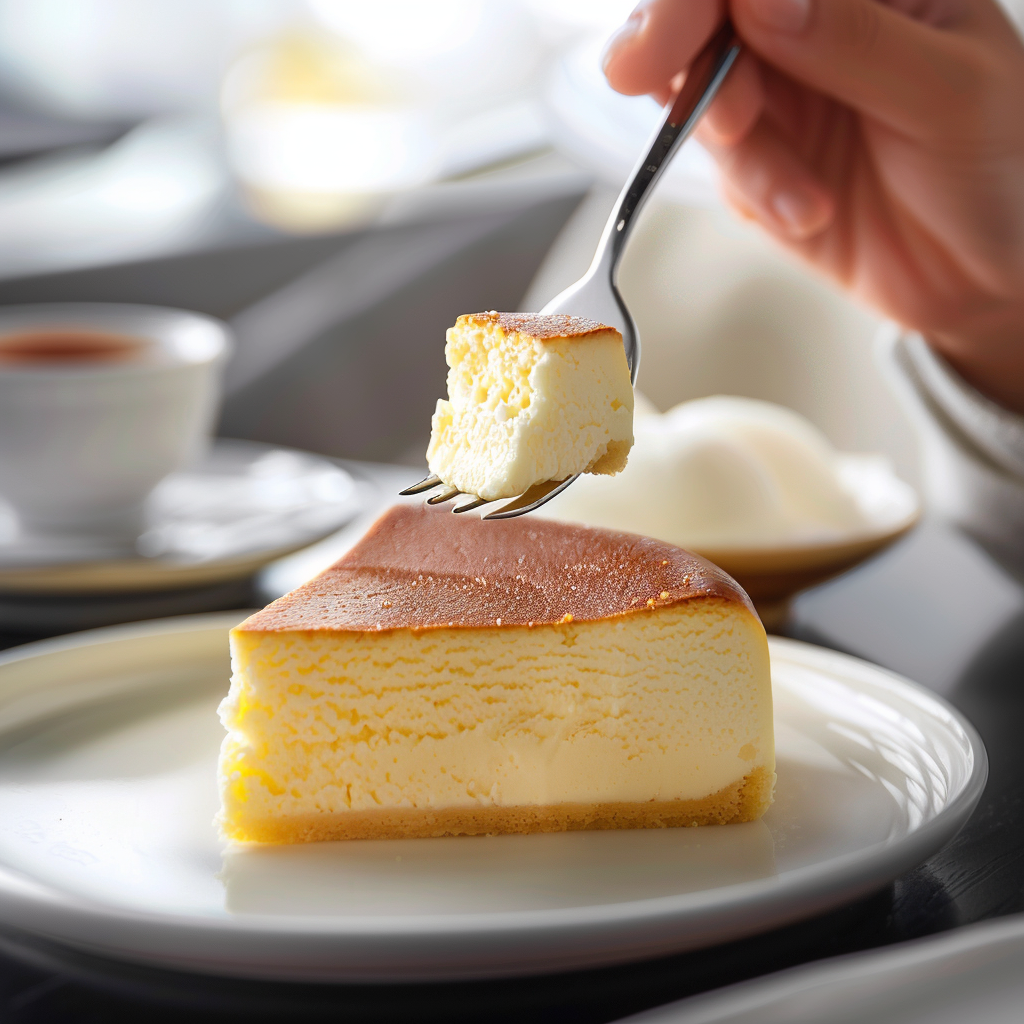 gâteau japonais au fromage