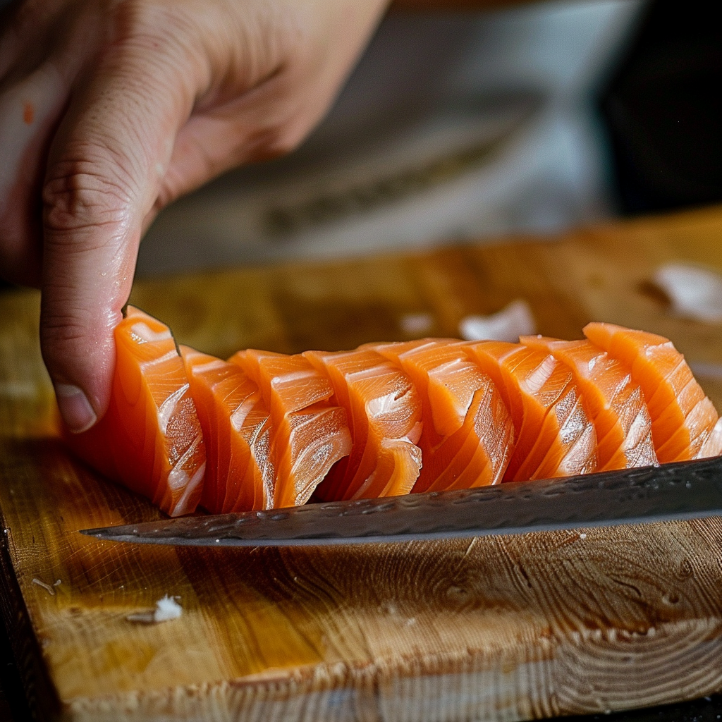 Comment préparer des sushi saumon à la maison